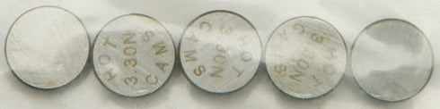 HOT CAMS Valve Shims 9.48x3.30mm 5/Pk - 68-948330