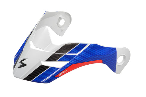 SCORPION EXO Exo At960 Peak Visor Hicks White/Blue - 75-2249