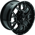 QuadBoss Barbwire 14X7 - 5+2 - 4/110 - Milled