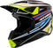 ALPINESTARS Sm3 Youth Wurx Helmet Blk/Ylw Fluo/Blue/Red Ys - 482-00087YS