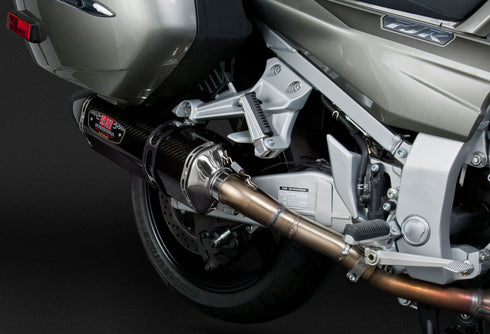 YOSHIMURA Exhaust Signature R 77 Slip On Ss Cf Cf Dual - 960-1562