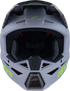 ALPINESTARS Sm3 Radium Helmet Gry/Blk/Ylw Fluo Matt Xl - 482-00183X