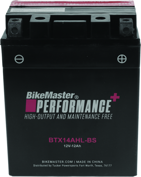 BikeMaster Battery - BTX14AHL-BS