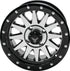 QuadBoss Wagon 14X7 - 5+2 - 4/110 - Black Machined