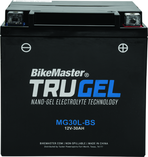 BikeMaster TruGel Battery - MG30L-BS