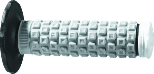 ProTaper Pillow Top Large Flange ATV Grips - Black/Gray/White