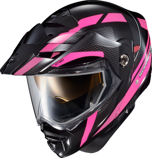 SCORPION EXO Exo At960 Cold Weather Helmet Hicks Pink Md (Electric) - 75-2374M