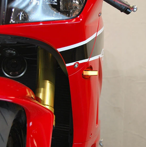 NEW RAGE CYCLES Front Led Turn Signals Hon - 565-0137