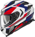 SCORPION EXO Exo Eclipse Full Face Helmet Lunar White/Red/Blue Lg - 75-2426L