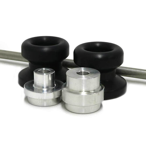 Front Axle Sliders Black