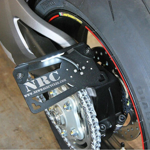 NEW RAGE CYCLES Side Mount License Plate Duc - 565-0181