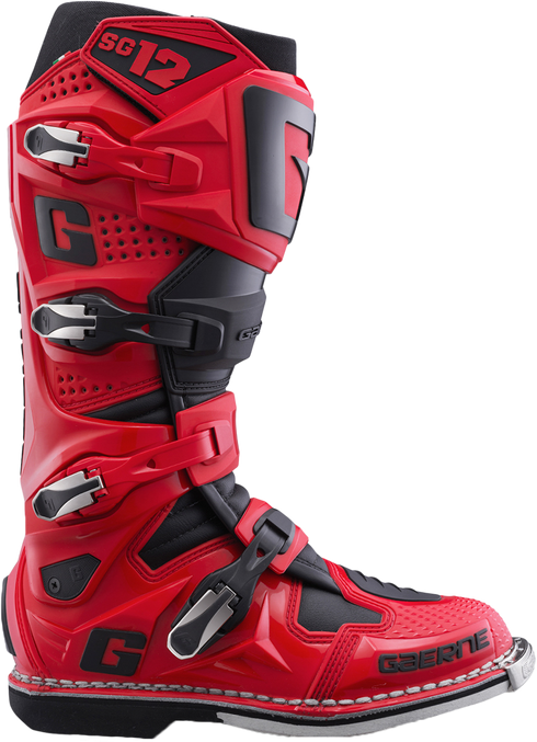 GAERNE Sg 12 Boots Red/Black 08 - 480-65808