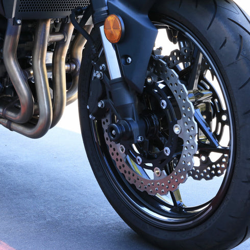 Front Axle Sliders Black