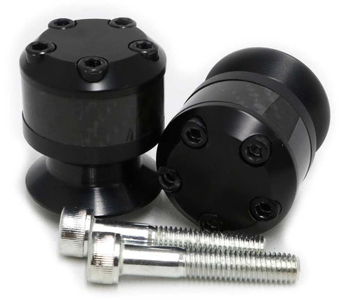 SHOGUN Swingarm Spools Carbon - 71-1008