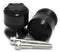 SHOGUN Swingarm Spools Carbon - 71-1008