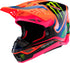 ALPINESTARS S M10 Deegan Helmet Orng Flo/Prpl/Pnk Fluo 2x - 482-000812X