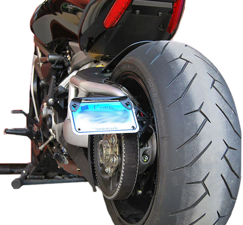 NEW RAGE CYCLES Side Mount License Plate Duc - 565-0226