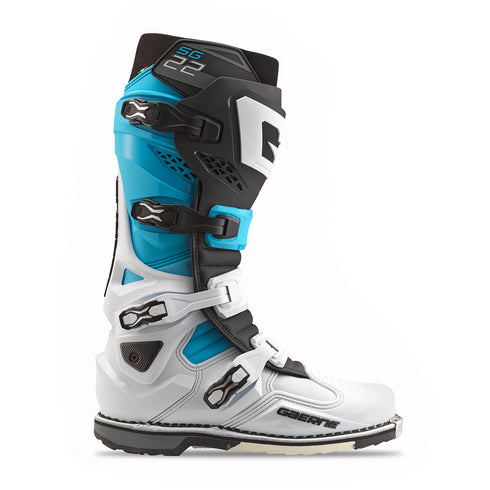 GAERNE Sg 22 Boots Le White/Black/Light Blue 09 - 480-66109